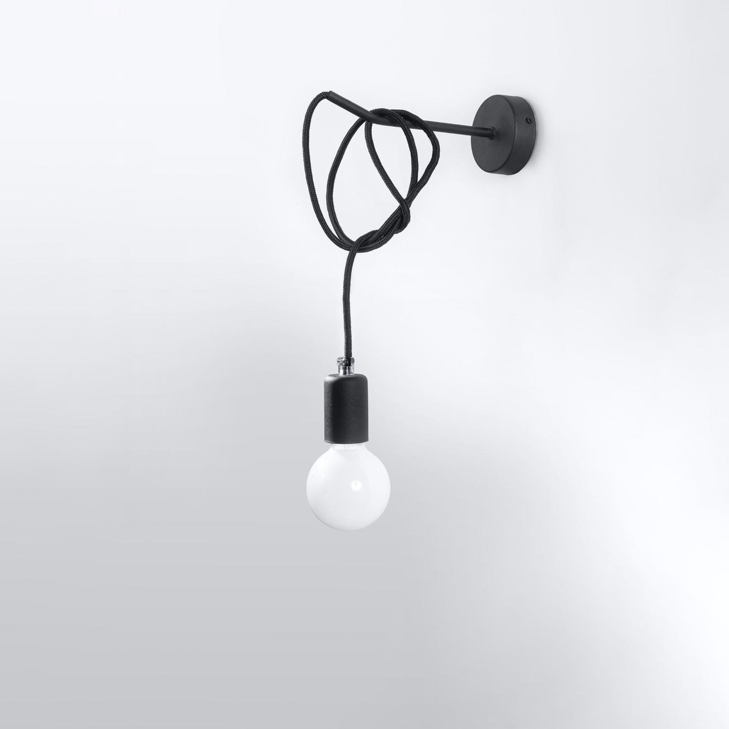 aplique EDISON negro es una solución innovadora que transforma tus espacios. Su acabado elegante y moderno se adapta a cualquier ambiente, brindando un toque de distinción y estilo.
