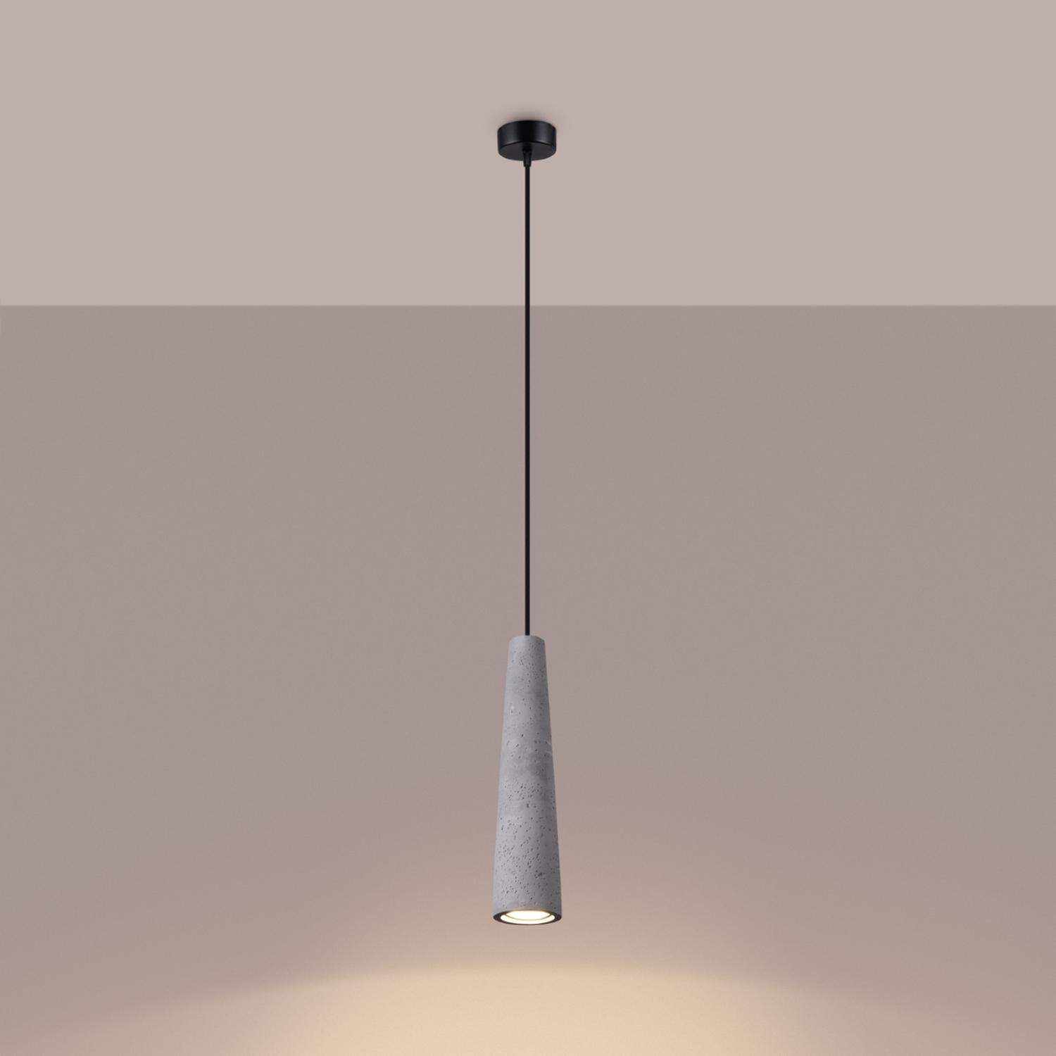 lámpara colgante ELECTRA de hormigón, una fusión de elegancia y modernidad. Ideal para iluminar tus espacios con estilo y dar un toque contemporáneo a tu hogar.