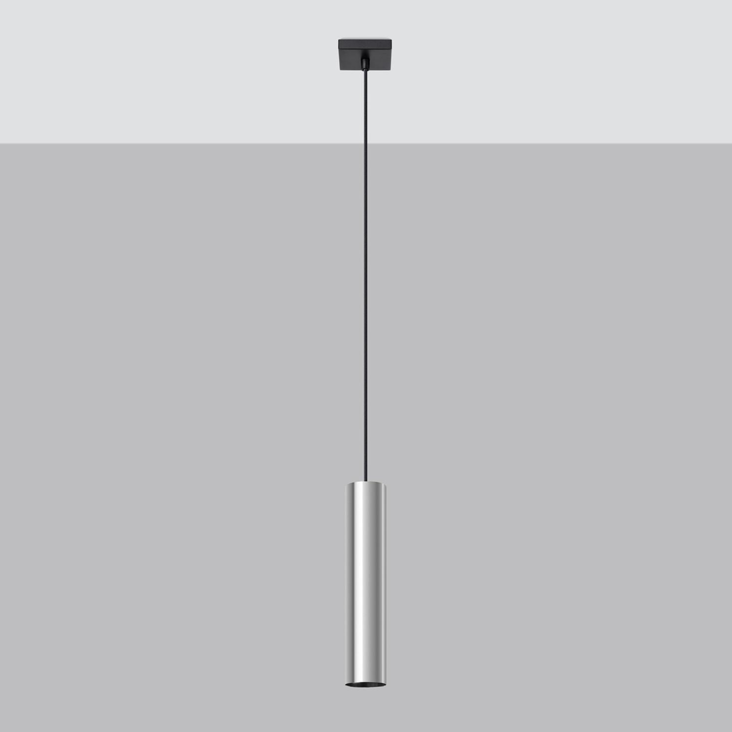 lámpara colgante LAGOS 1 cromo: ilumina tu espacio con estilo moderno. Su elegante diseño en cromo aporta un toque contemporáneo, perfecto para cualquier ambiente.