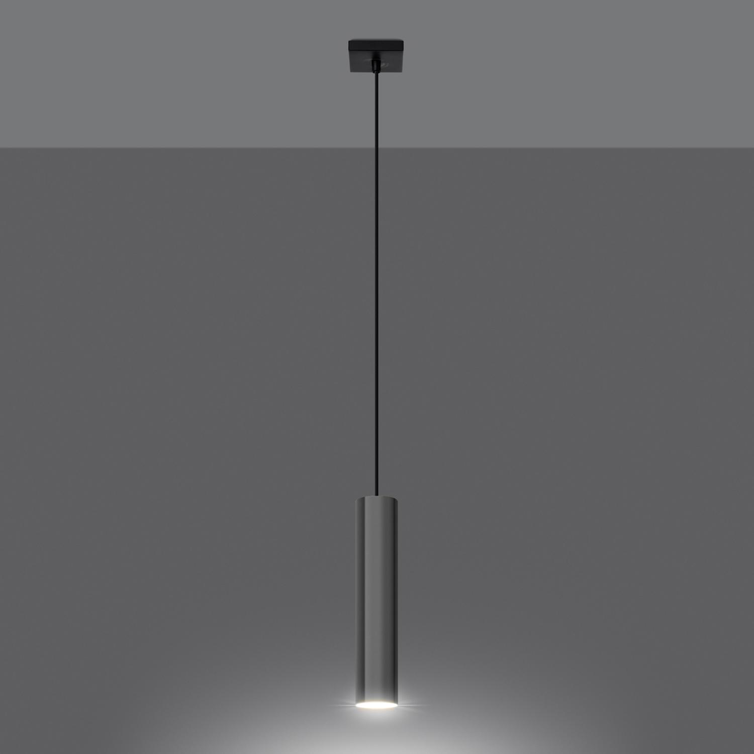 lámpara colgante LAGOS 1 cromo: ilumina tu espacio con estilo moderno. Su elegante diseño en cromo aporta un toque contemporáneo, perfecto para cualquier ambiente.