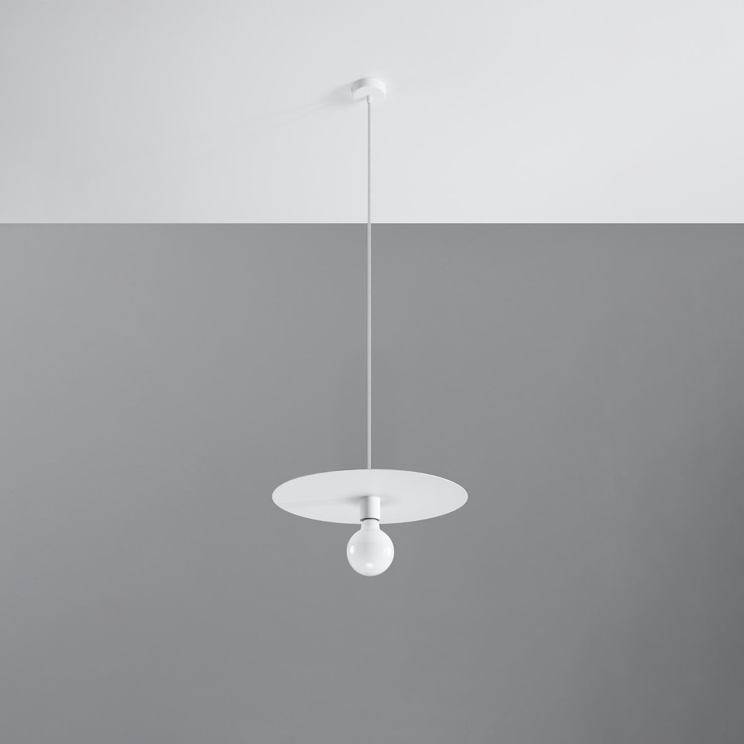 lámpara colgante FLAVIO blanca: una opción moderna y elegante que ilumina cualquier entorno. Su diseño minimalista y acabado blanco añaden frescura y estilo a tu hogar. ¡Ideal para ti!