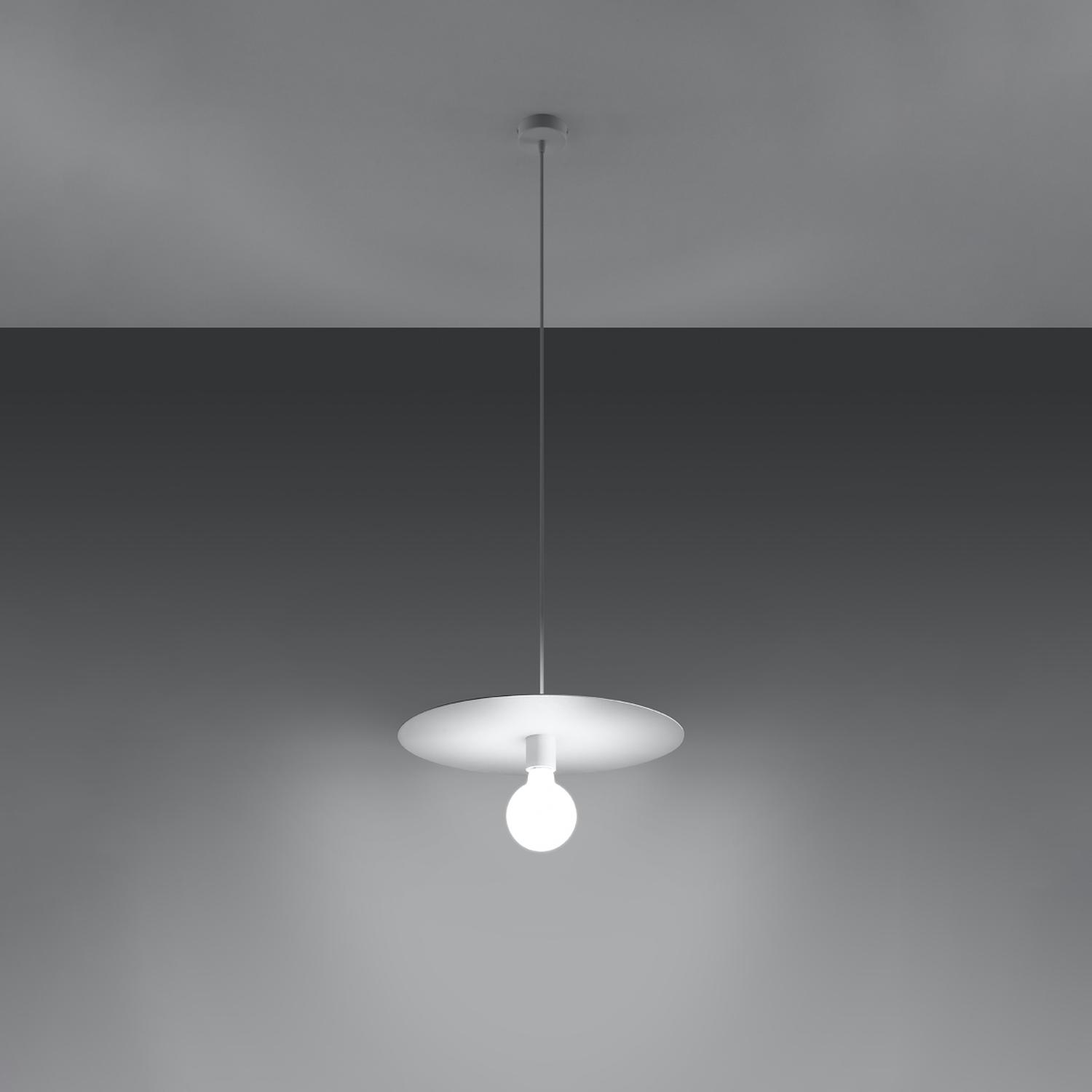 lámpara colgante FLAVIO blanca: una opción moderna y elegante que ilumina cualquier entorno. Su diseño minimalista y acabado blanco añaden frescura y estilo a tu hogar. ¡Ideal para ti!