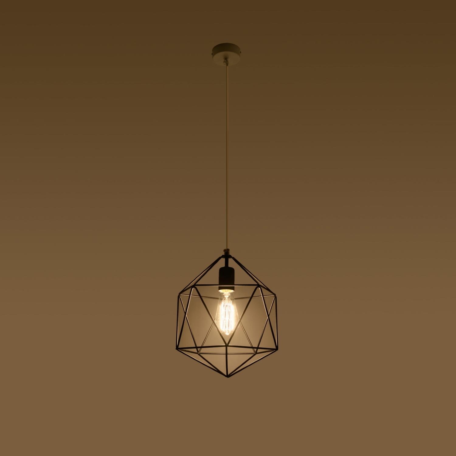lámpara colgante GASPARE negra: una pieza elegante que ilumina tu espacio con estilo. Su diseño moderno y sofisticado la convierte en el complemento perfecto para cualquier habitación.