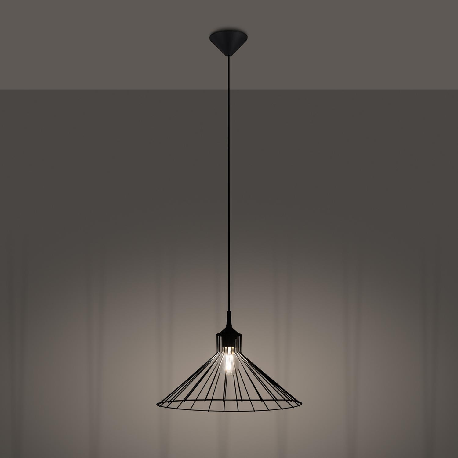 lámpara colgante EDA, una pieza de diseño elegante que transforma cualquier espacio. Su luz cálida y estilo contemporáneo la convierten en el complemento ideal para tu hogar.