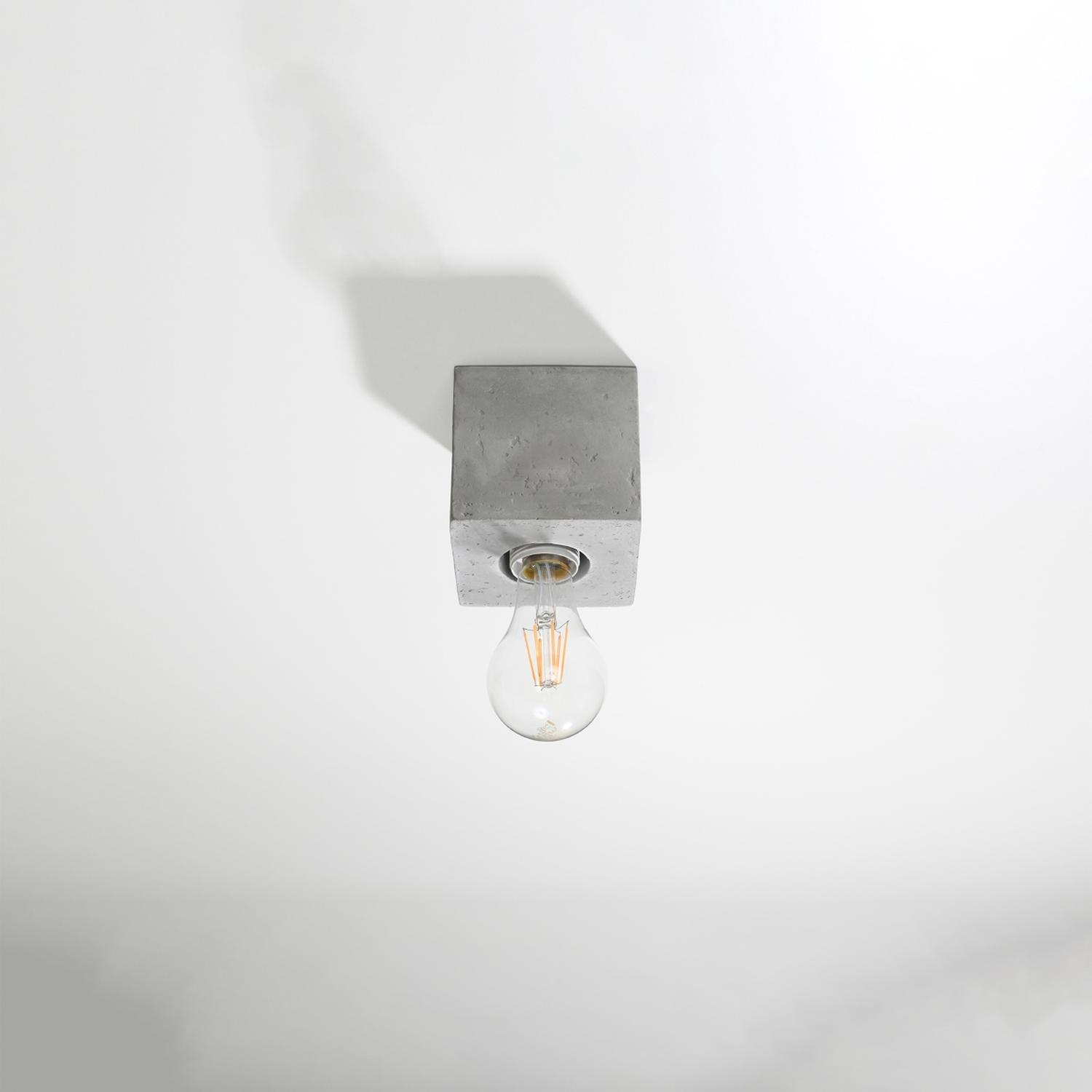 lámpara de techo ARIZ en elegante hormigón, ideal para aportar un toque moderno y sofisticado a tus espacios. Ilumina con estilo cualquier ambiente y resalta tu decoración.