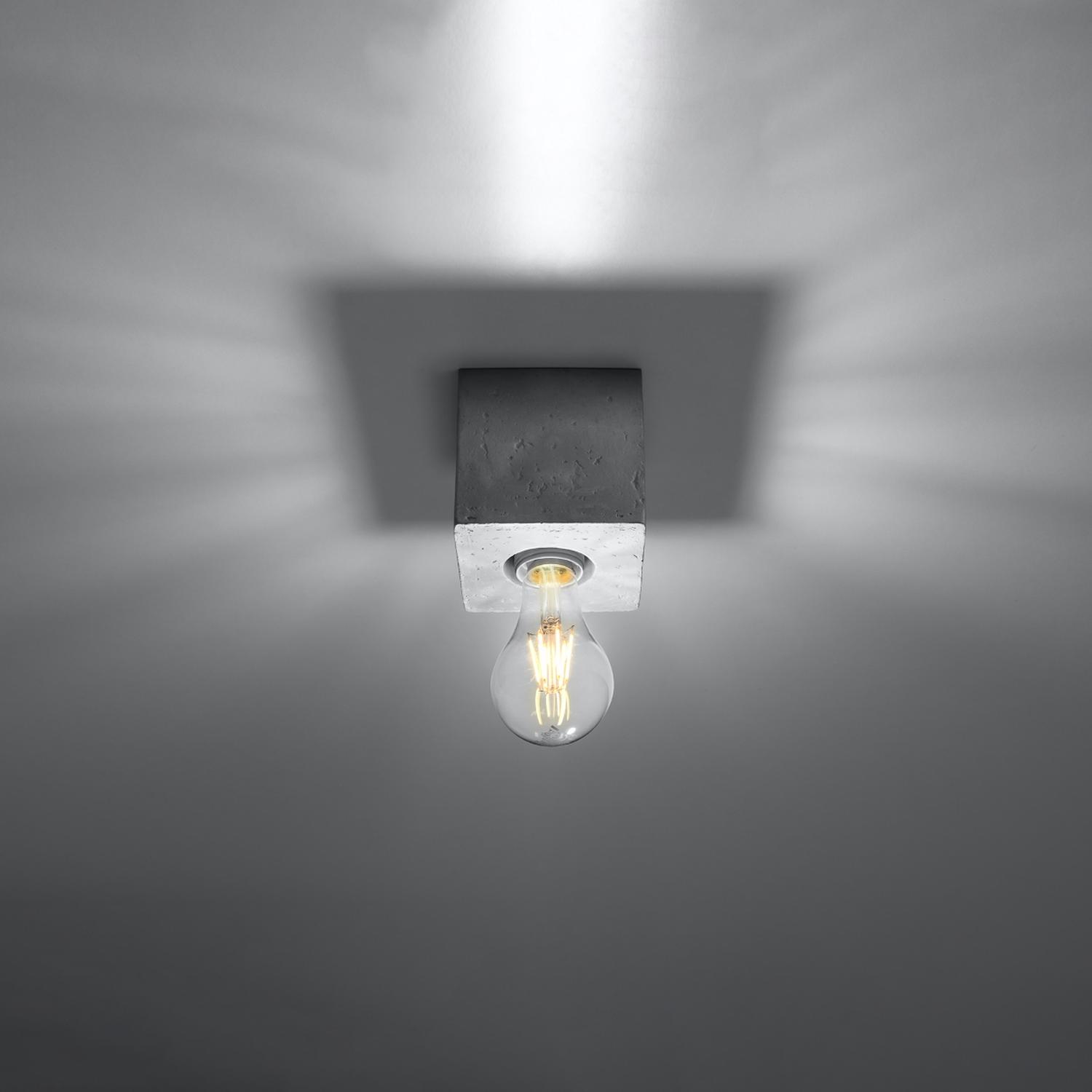 lámpara de techo ARIZ en elegante hormigón, ideal para aportar un toque moderno y sofisticado a tus espacios. Ilumina con estilo cualquier ambiente y resalta tu decoración.