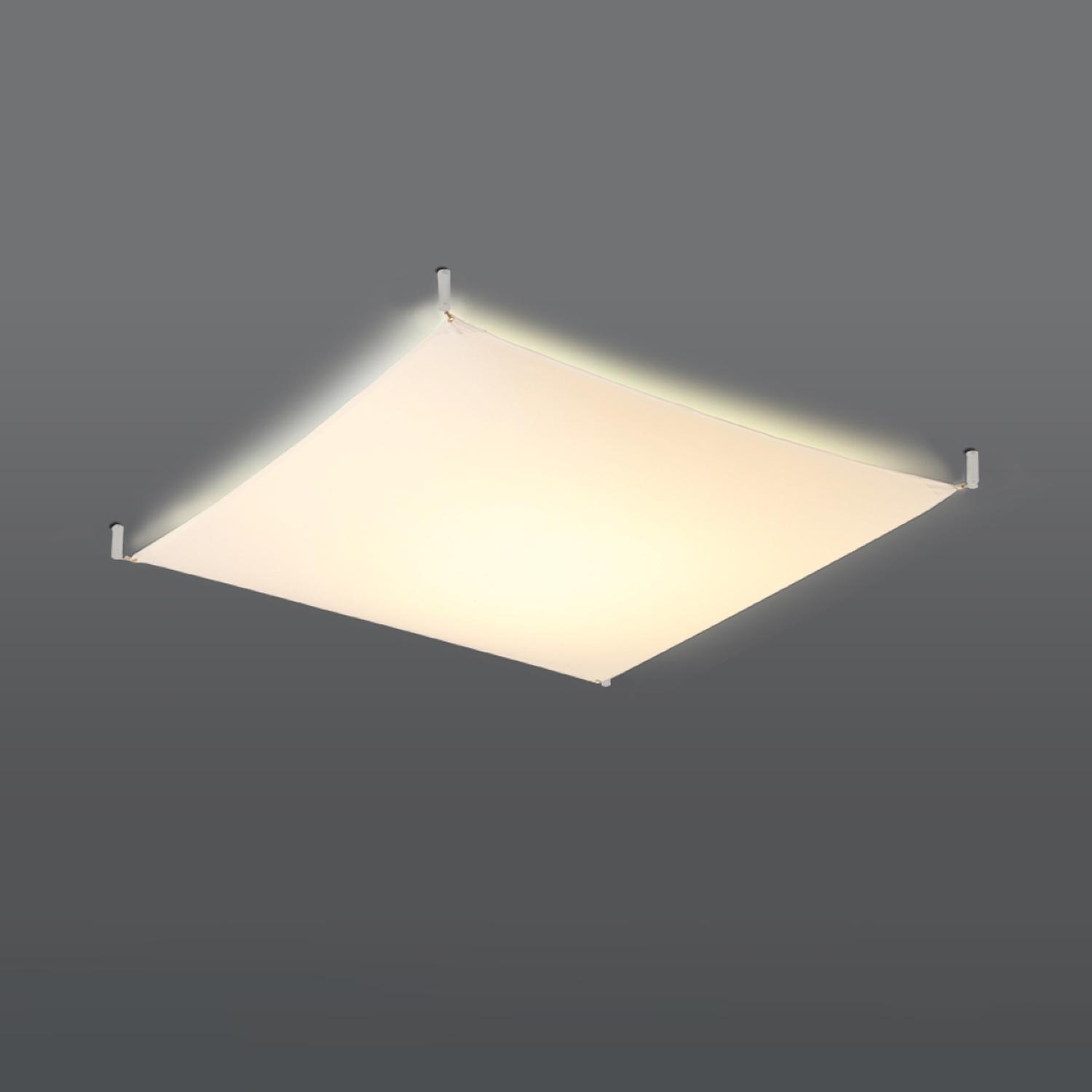 lámpara de techo LUNA 4 blanca, diseño moderno y elegante que ilumina tus espacios con un toque luminoso y sofisticado. Ideal para cualquier habitación. Crea ambientes únicos.