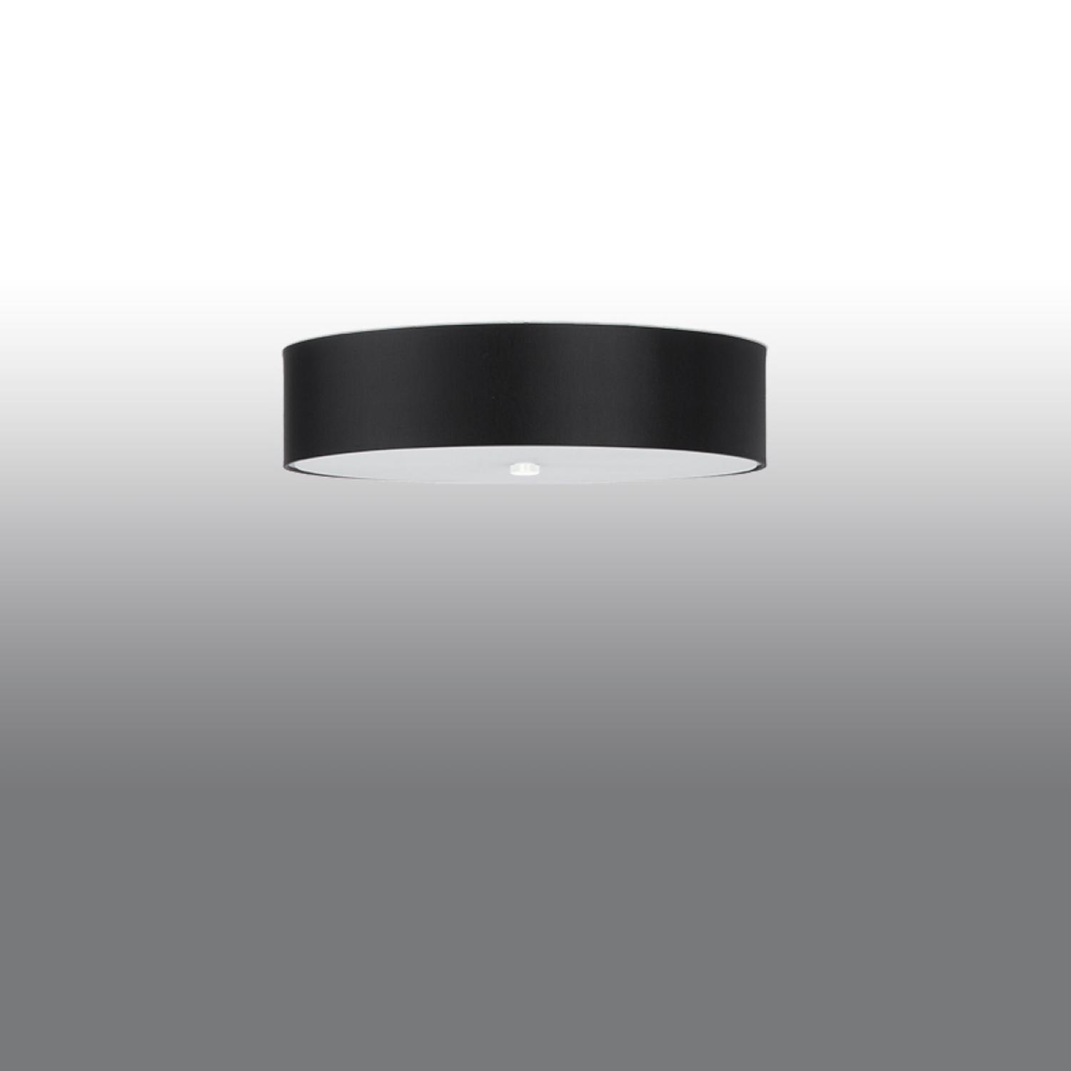 lámpara de techo SKALA 50 en elegante color negro. Ideal para iluminar y dar un toque moderno a cualquier espacio. Perfecta para vivir con estilo y sofisticación.