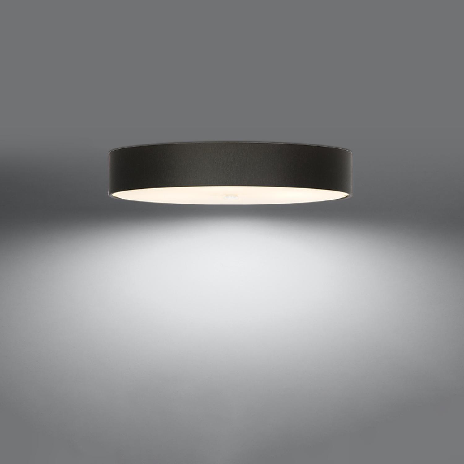 lámpara de techo SKALA 80 negra: elegancia y modernidad en un diseño minimalista que complementará cualquier espacio. Ideal para iluminar tu hogar con estilo.