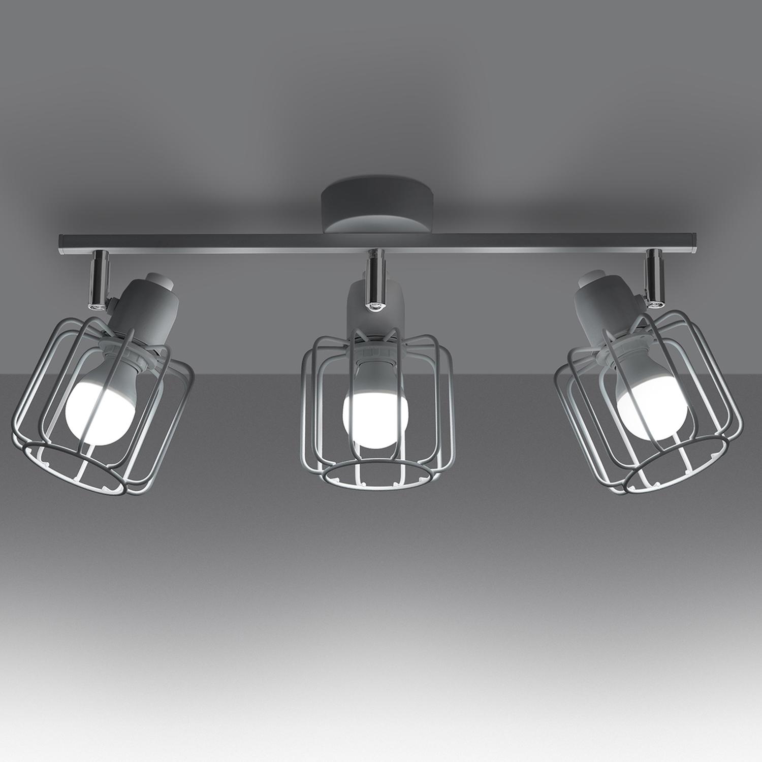lámpara de techo BELUCI 3 blanca: elegancia y modernidad se fusionan en este diseño minimalista que ilumina tus espacios con estilo y calidez, ideal para cualquier ambiente.