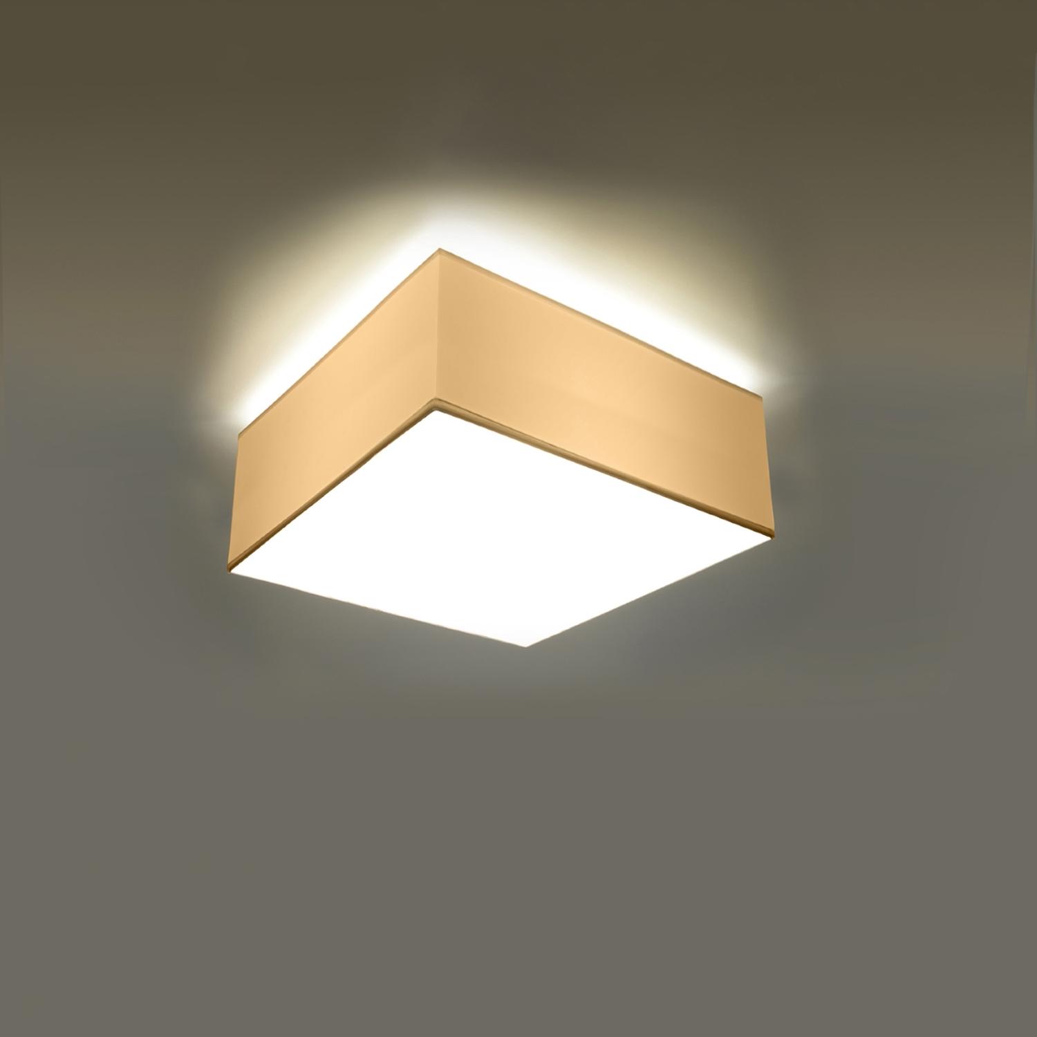 lámpara de techo HORUS blanca, elegante y minimalista, ideal para iluminar cualquier espacio. Su diseño moderno realza la belleza de tu hogar con un toque contemporáneo y sofisticado.
