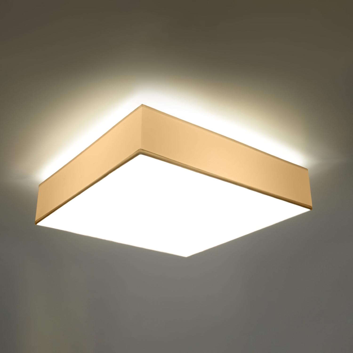 lámpara de techo HORUS 45 blanca, un diseño contemporáneo y elegante que realza tu espacio, ideal para decoraciones minimalistas y que ilumina con un toque de sofisticación.