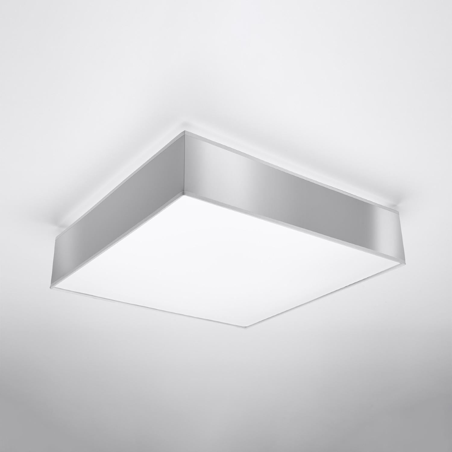 lámpara de techo HORUS 55 en elegante color gris, perfecta para iluminar y dar estilo a cualquier espacio. Su diseño contemporáneo aporta modernidad y sofisticación a tu hogar.
