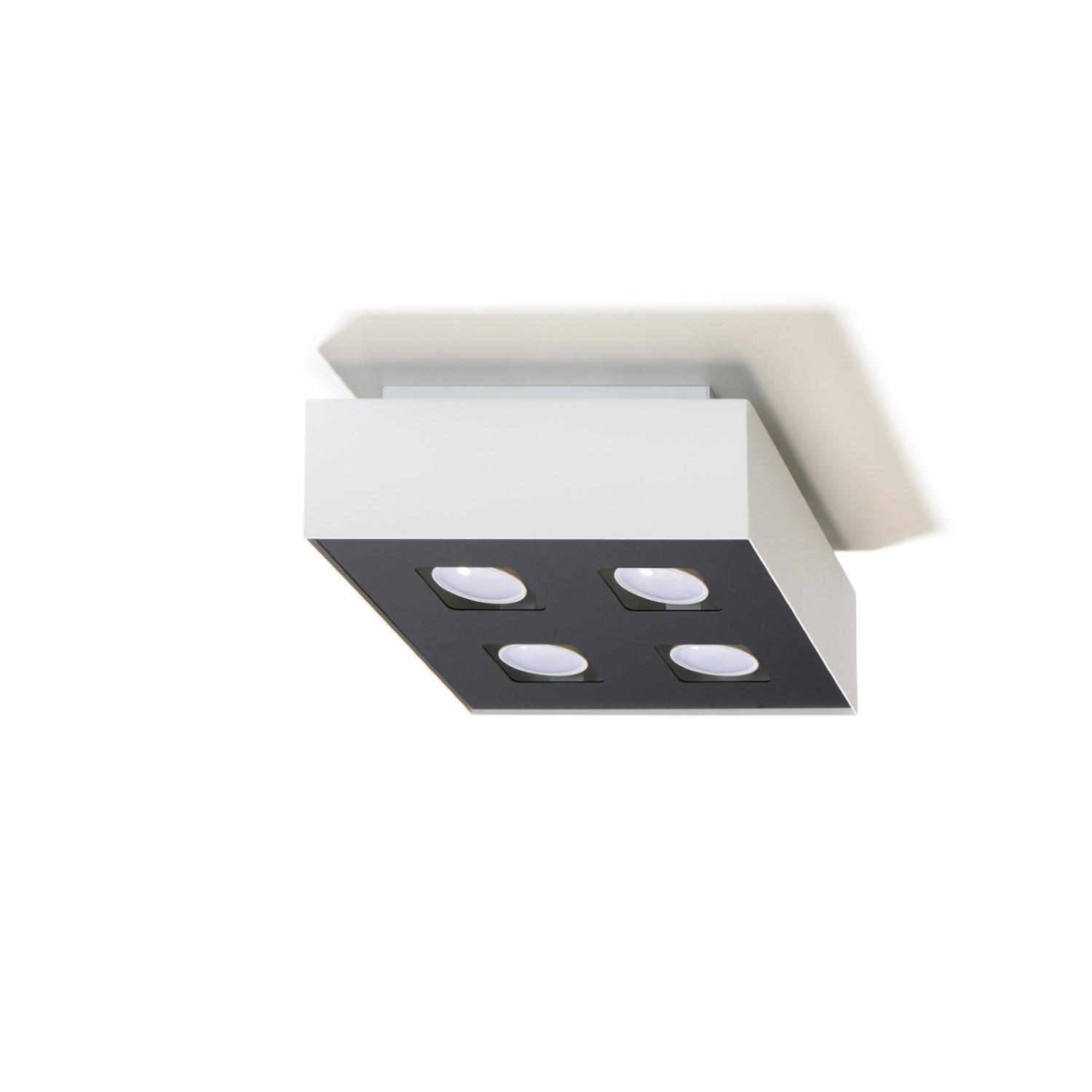 plafón MONO 4 blanco: la perfecta fusión de elegancia y funcionalidad. Ilumina tus espacios con estilo contemporáneo, ideal para cualquier ambiente del hogar o la oficina.