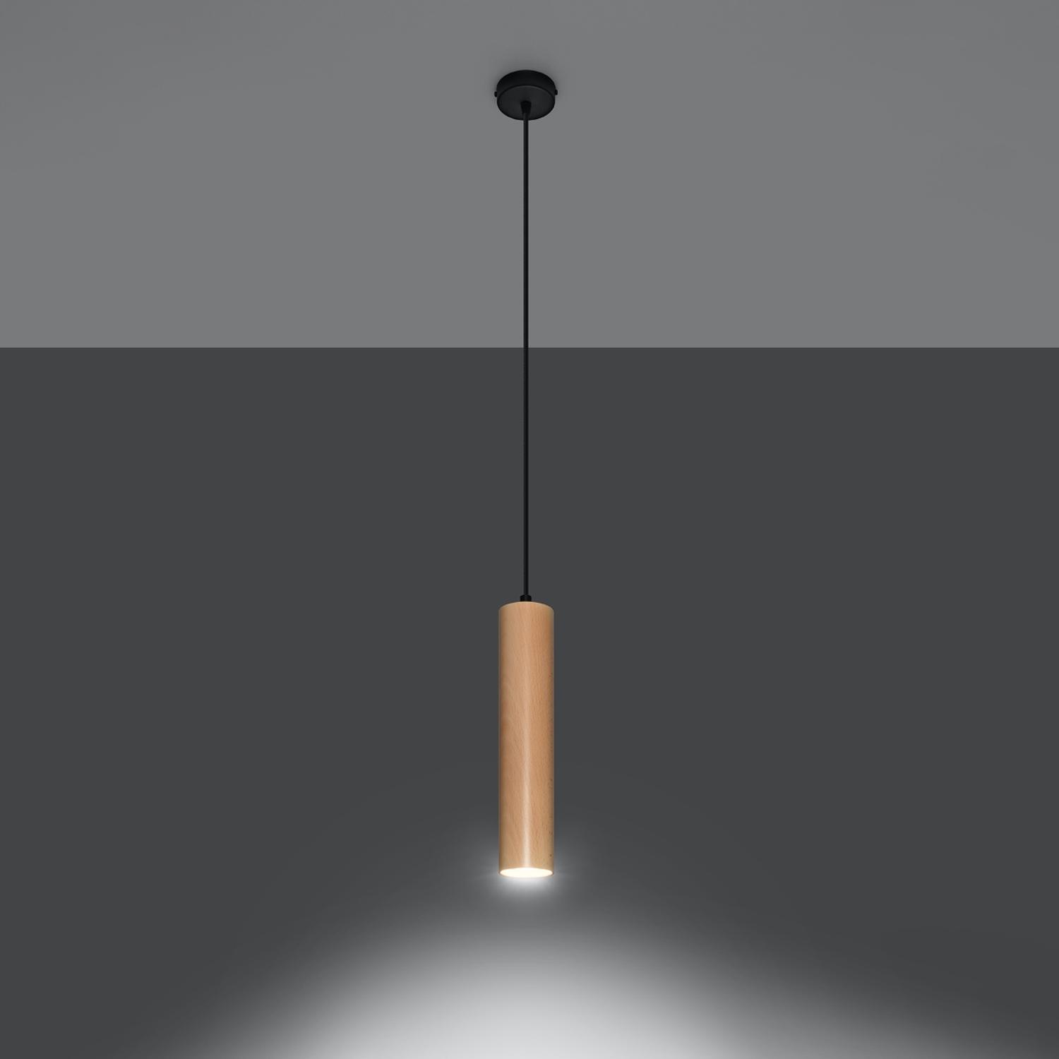 lámpara colgante LINO, elaborada en elegante madera. Ideal para iluminar y embellecer cualquier espacio, aportando calidez y estilo a tu hogar. Una pieza única para momentos especiales.