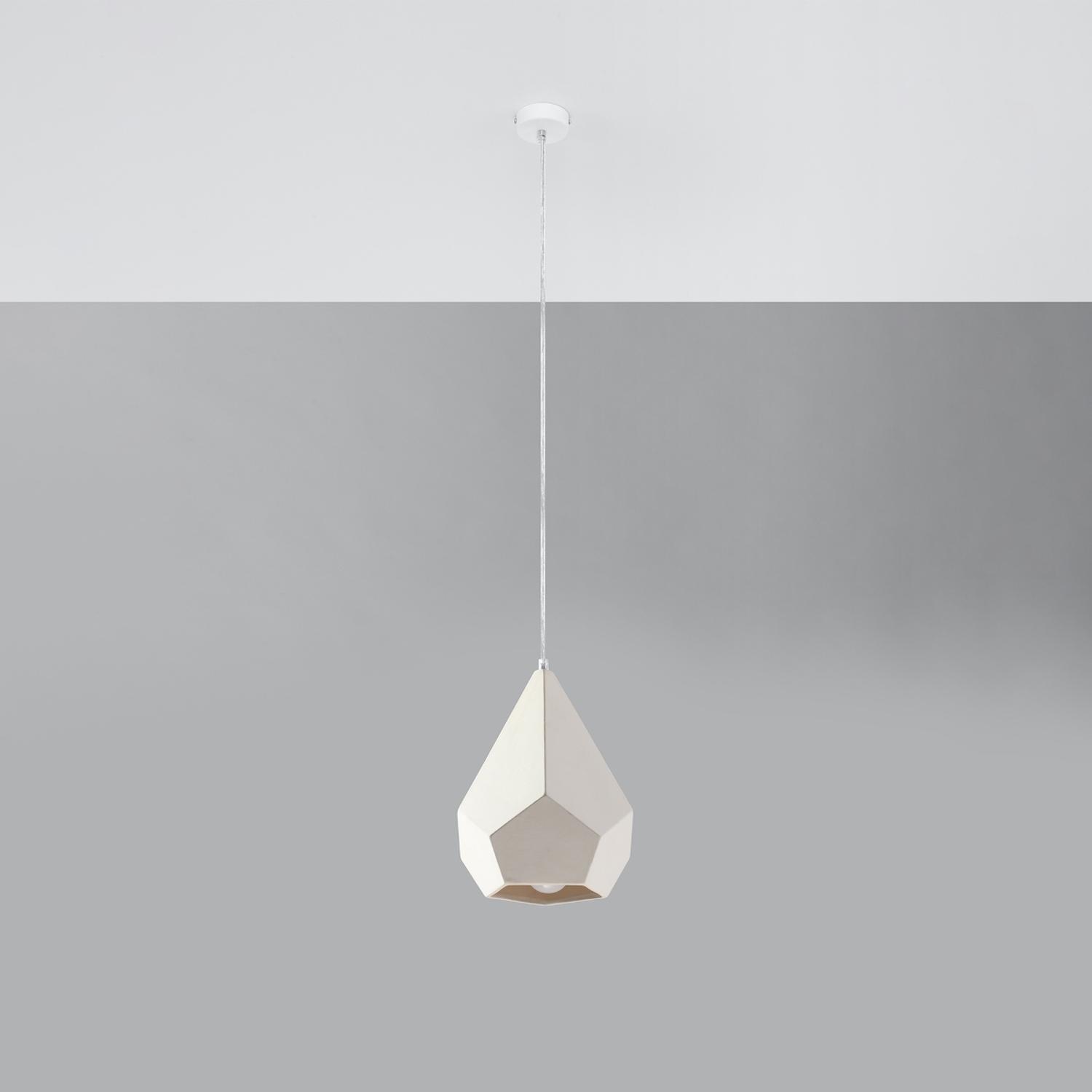 lámpara colgante de cerámica PAVLUS: una pieza única que ilumina tu espacio con estilo. Su diseño artesanal combina elegancia y calidez, ideal para cualquier ambiente.