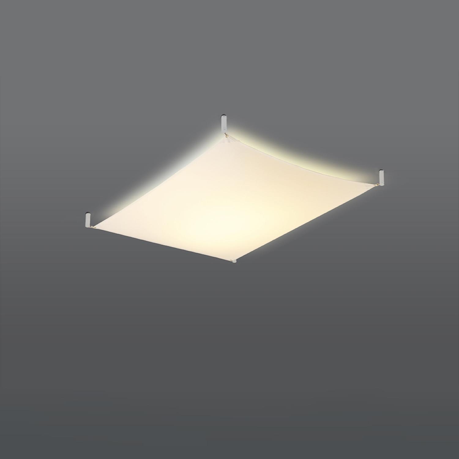 lámpara de techo LUNA 1 blanca, un diseño moderno y elegante que ilumina cualquier ambiente con su luz suave y cálida, ideal para tu hogar u oficina. Dale un toque especial a tu espacio.