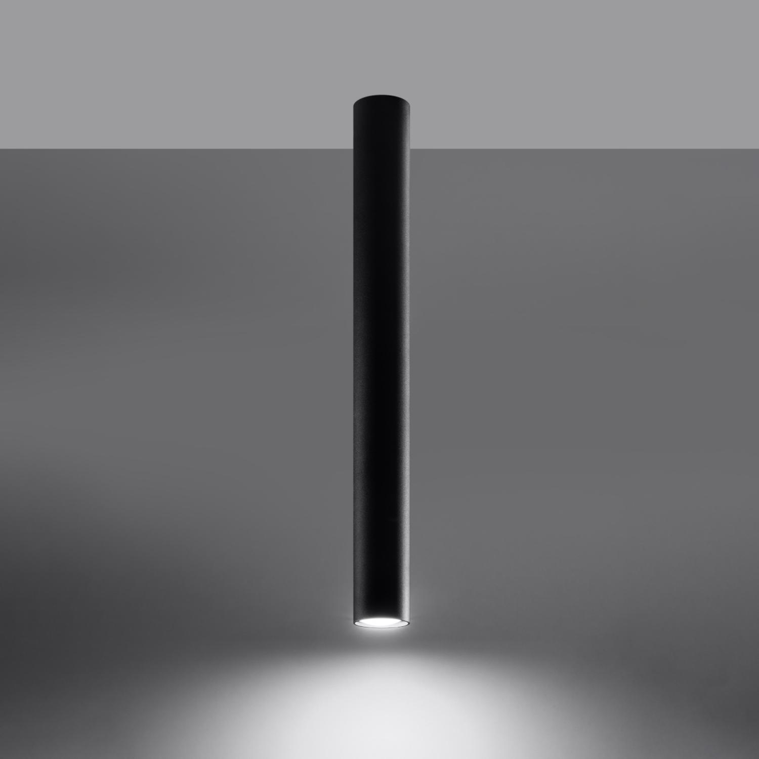 plafón LAGOS 60 negro: diseño moderno y elegante que ilumina cualquier espacio. Ideal para salones, comedores o oficinas, combina funcionalidad y estilo en un solo elemento.