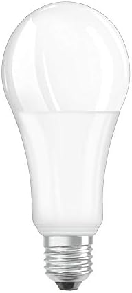 bombilla LED regulable  con base E27, blanco cálido (2700 K), forma de bombilla clásica, 20 W, repuesto para bombilla de 150 W, LED mate SUPERSTAR CLASSIC A