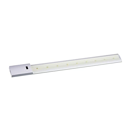 regleta LED con sensor, 7W y 480lm, que ofrece una luz fría de 6500K. Ideal para iluminar espacios con eficacia y estilo. Dimensiones: 43.9x5.5cm. Perfecta para cualquier ambiente.