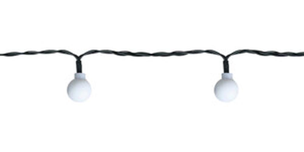  Guirnalda LED MINIBALL 20m 3.6W 110/220V IP44, 80Leds y 8 modos seleccionables (Blanco cálido 3000K)