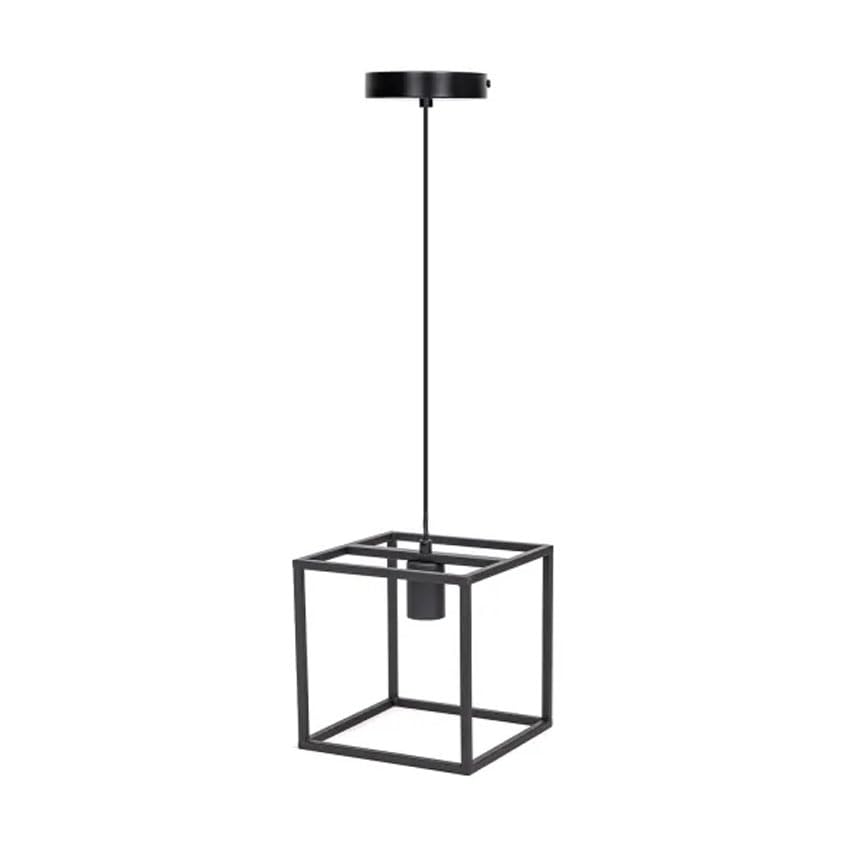 lámpara colgante de metal E27, un elegante complemento que ilumina con estilo cualquier espacio. Ideal para dar un toque moderno y sofisticado a tu decoración.