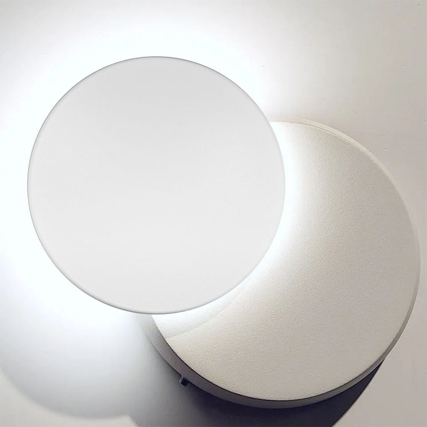  Baliza led exterior 6W 360lm IP54 5000k blanca
