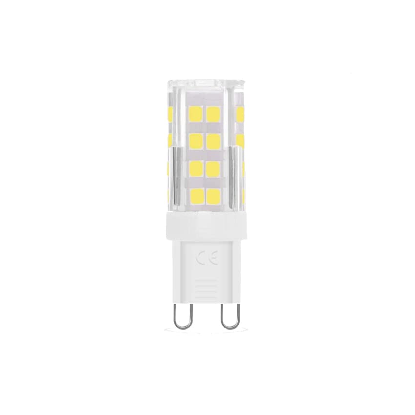 lámpara LED Bipin G9 5W 3200K 54x18mm - Iluminación eficiente y cálida para hogares y oficinas.